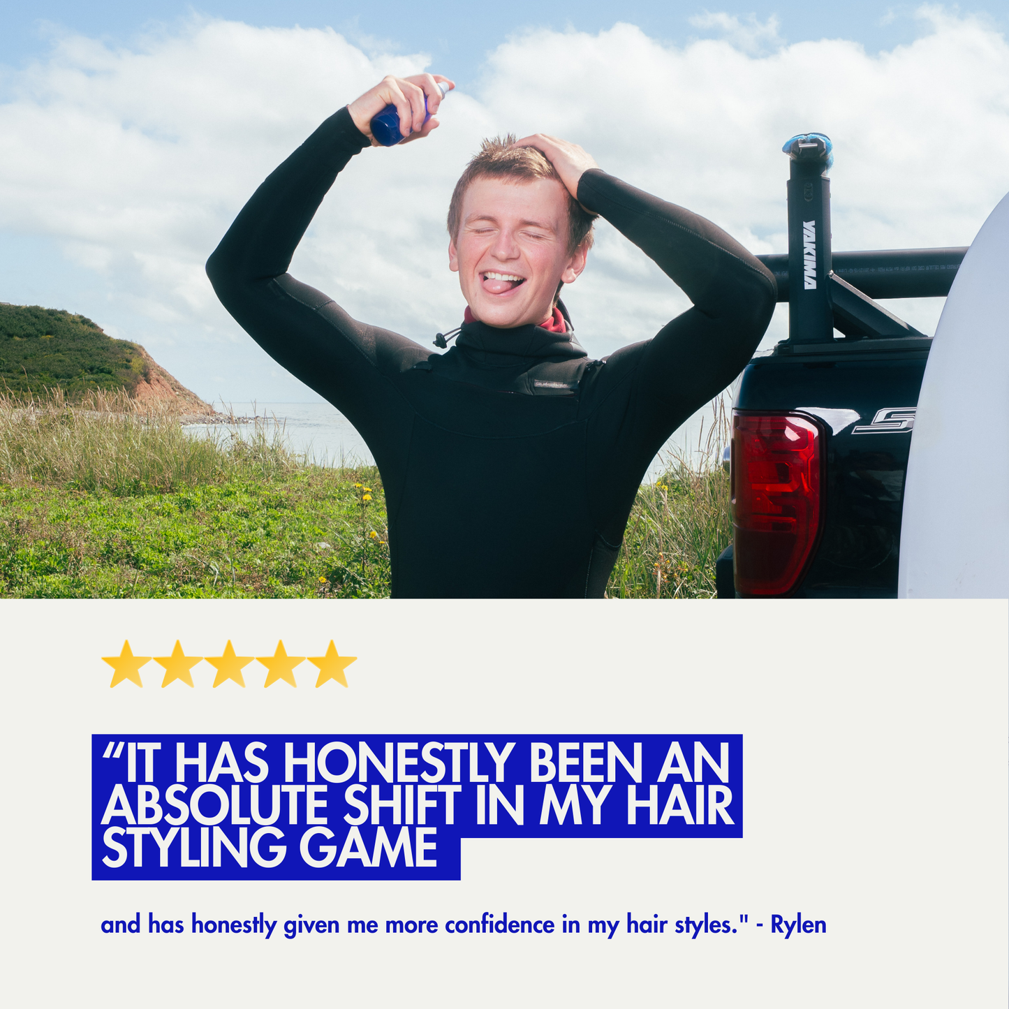 Salty Hair Sea Salt Spray (Unscented)