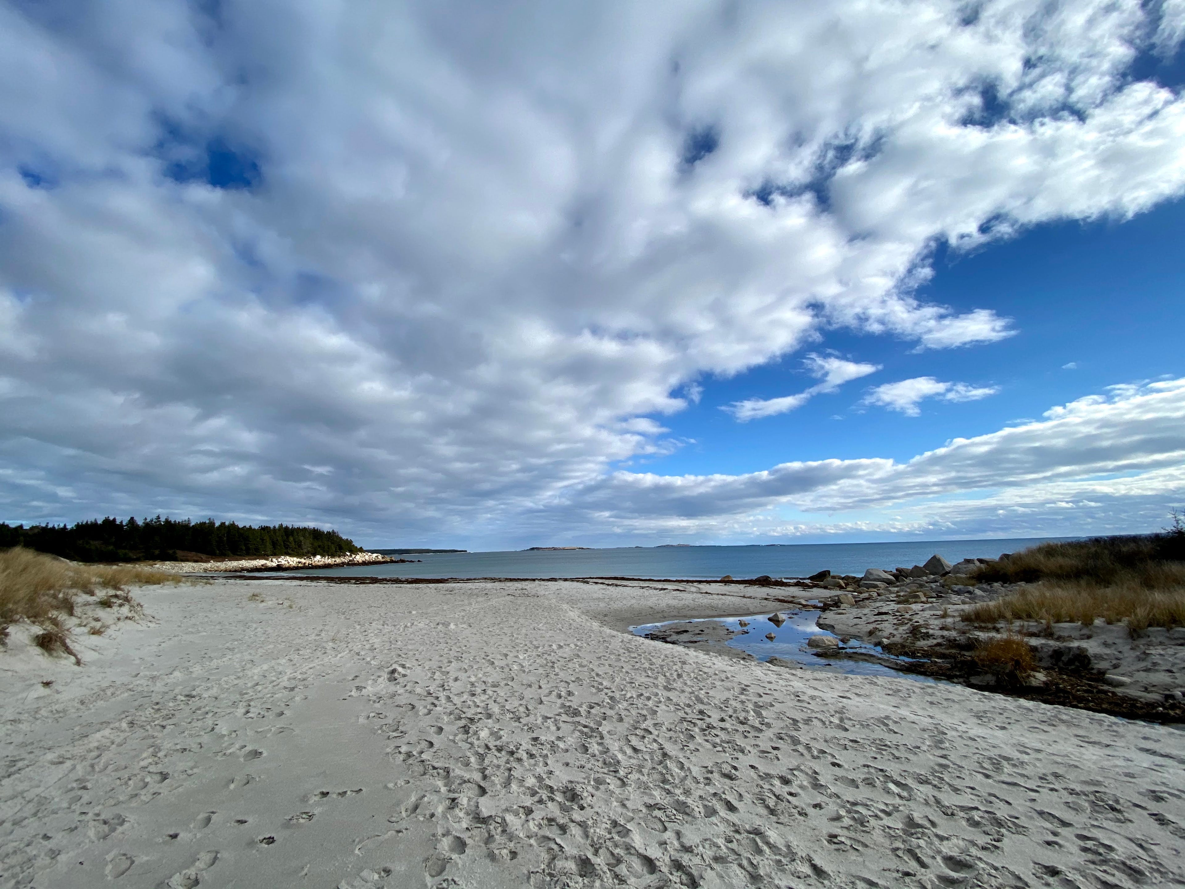 Crystal Crescent Beach in Nova Scotia