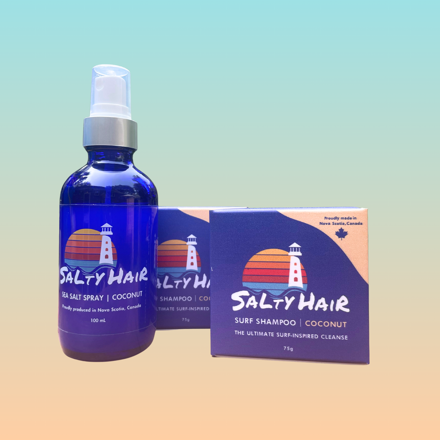 The Salty Hair Surf Set (Coconut)