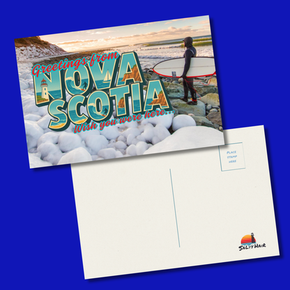 Free Vintage-Inspired Nova Scotia Postcard