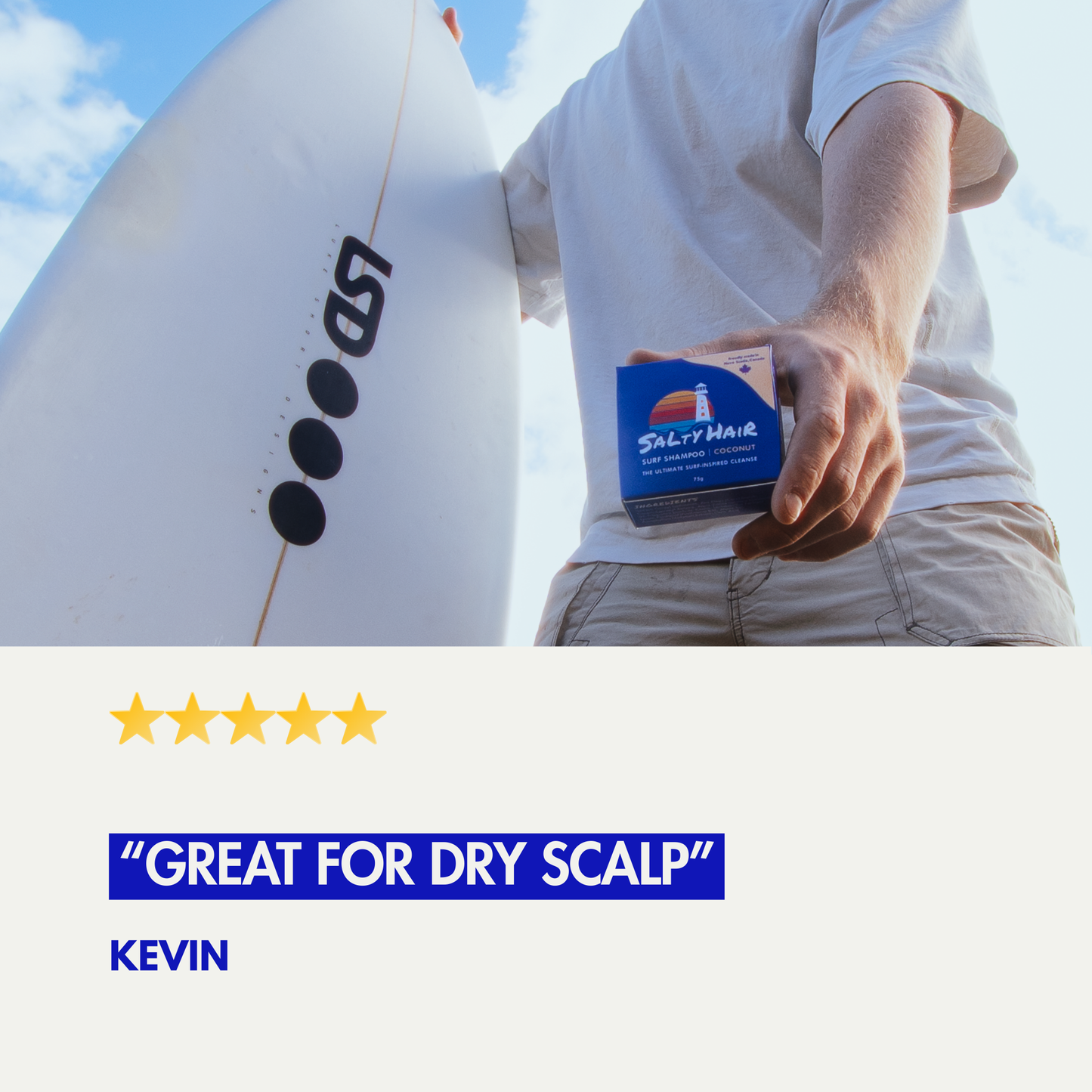 Surf Shampoo Bar (Salty Sage)