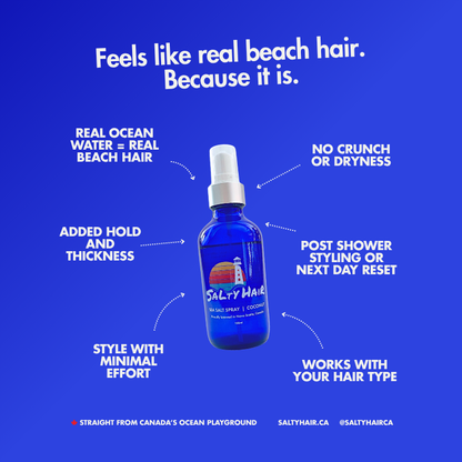 Salty Hair Sea Salt Spray (Unscented)